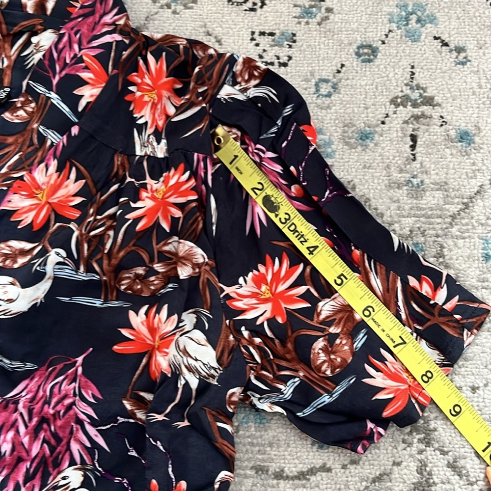 NWT Blue Heron Bow-Front Hell Bunny Top - Picture 10 of 16